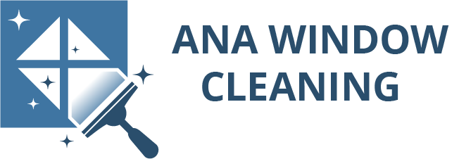 ana window cleaning logo uppercase